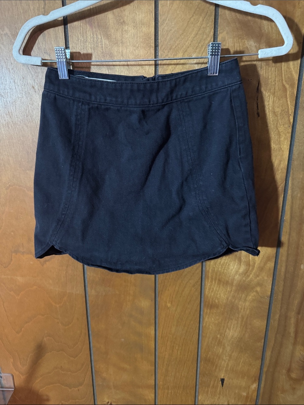 PacSun Black High-Waist Mini Skirt